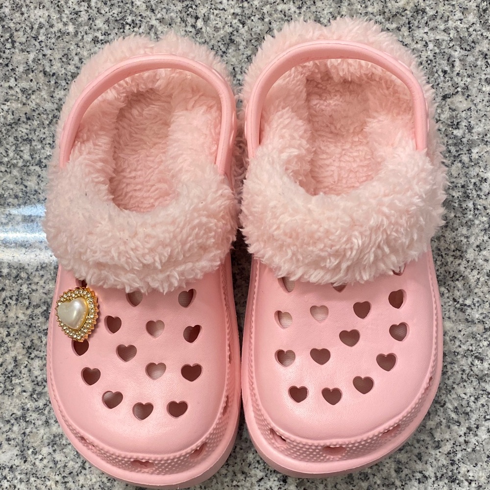 First steps  Kids Shoes with Heart Design size 10 , NWOT